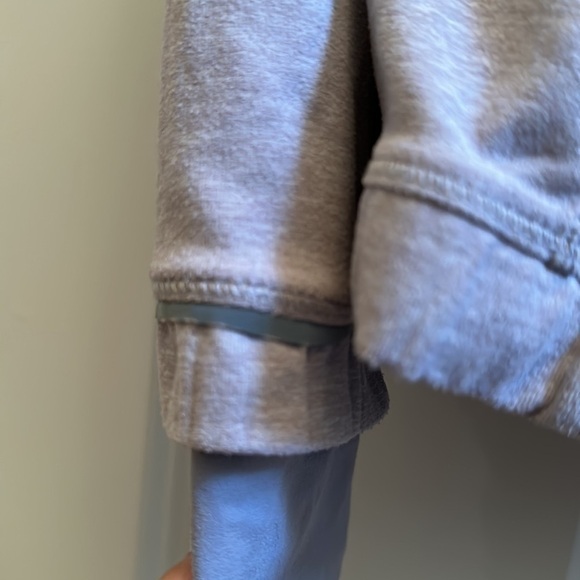 Lululemon Forthright 1/2 Zip Pullover Jacket Heathered Medium Grey Size 6 - Picture 12 of 14